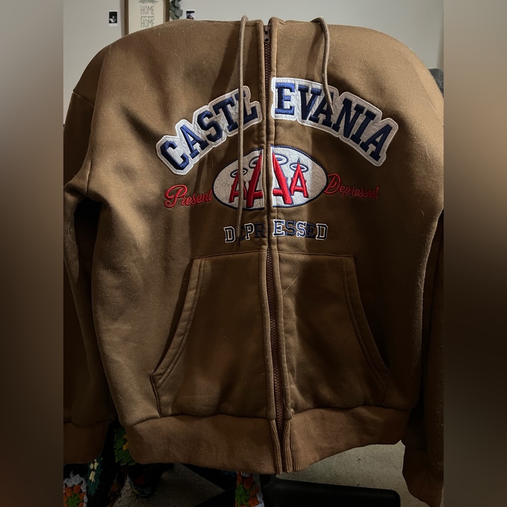 Women’s Graphic Zip Up Jacket with Hoodie